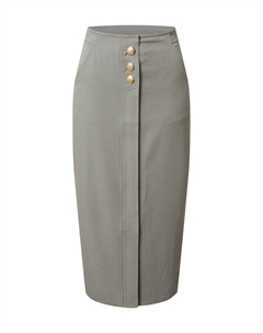 Юбка миди Skirt Mila, серый Edited