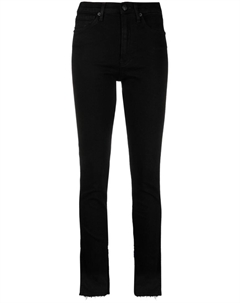 Джинсы скинни с завышенной талией, черный 3x1