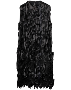 Платье из соболя, черный Prada