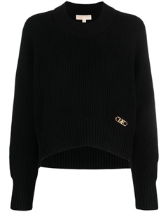 Джемпер с логотипом, черный Michael kors