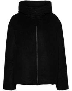 Пуховик с капюшоном, черный Liska