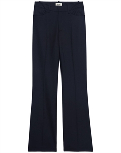 Брюки пистолетного покроя, черный Zadig&voltaire