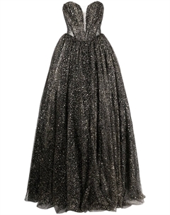 Платье Cassiopea из тюля с блестками, черный Rhea costa