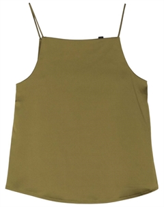 Атласный топ, зеленый Scotch&soda