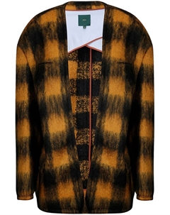 Клетчатое пальто, черный Jejia