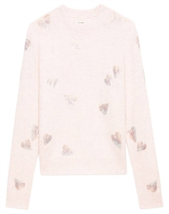 Свитер Pravis, розовый Zadig&voltaire