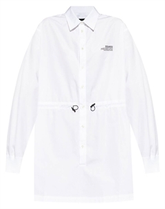 Хлопковое мини-платье, белый Dsquared2