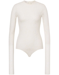 Боди с кружевом, белый Philosophy di lorenzo serafini