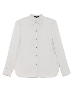 Прямая рубашка, серый Theory