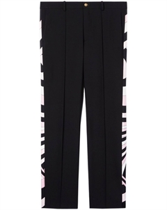 Брюки с принтом «Ирида», черный Pucci