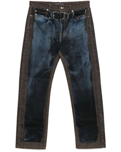 Джинсы с эффектом тромплей, синий Y / project