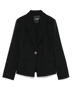 Однобортный пиджак, черный Liu jo