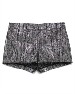 Шорты из металлического муара, черный Michael michael kors