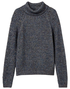 Джемпер из хлопковой смеси, синий Twinset