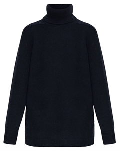 Джемпер с круглым вырезом, синий Theory