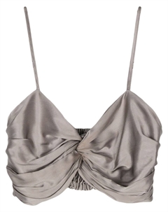 Укороченный топ Martina, серый Simonetta ravizza