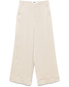 Брюки широкого кроя, нейтральный цвет Dkny