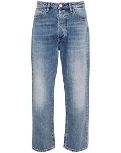 Джинсы Sabina Girlfriend прямого кроя, синий 3x1