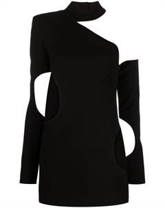 Платье мини с вырезами, черный Mônot