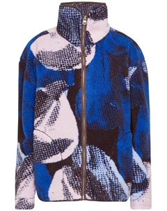 Куртка на молнии с принтом, синий Jw anderson