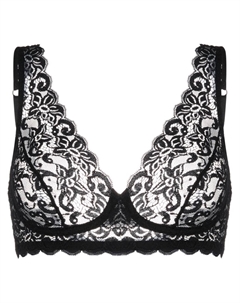 Кружевной бюстгальтер Luxury Moments, черный Hanro