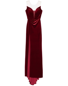 Платье макси Grace, красный Cristallini