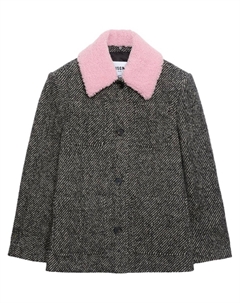 Куртка из овчины, серый Msgm