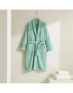 Хлопковый халат 380 гр/м2 Zafiro Basics, зеленый El corte inglés