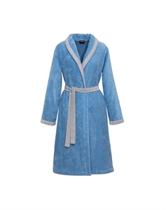 Хлопковый халат 380 гр/м2 Lord W, синий Hugo boss