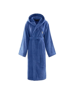 Халат с капюшоном хлопок 360 гр/м2 Initial, темно-синий Tommy hilfiger