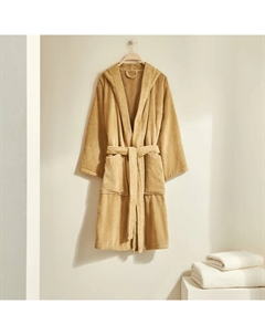 Хлопковый халат унисекс 350 г/м2 Basic -, бежевый El corte inglés