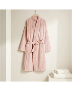 Халат-кимоно Египетский хлопок 420 гр/м2, бледно-розовый El corte inglés