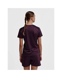 Спортивная футболка, цвет fluoreszierendes magentapink/tiefviolett/dunkelviolett Hummel