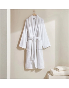 Хлопковый халат 380 гр/м2 Zafiro Basics, белый El corte inglés