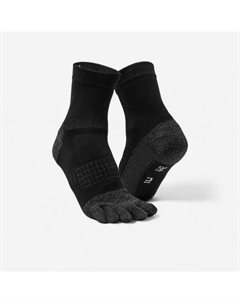 Носки для бега, цвет rauchschwarz/rauchschwarz/rauchschwarz Kiprun