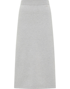 Юбка до колена, цвет Grau Melange Dreimaster