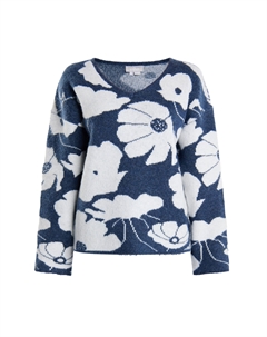 Свитер Strick, цвет Marine Weiss Usha