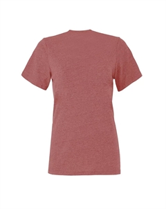 Женская/женская холщовая футболка свободного кроя из джерси Bella + Heather, темно-синий Bella+canvas