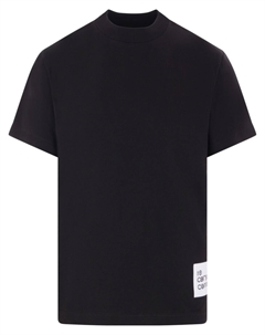 Футболка из хлопка с нашивкой-логотипом 10, черный Corso como
