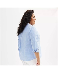 Эластичная рубашка больших размеров Essential Comfort Croft & barrow