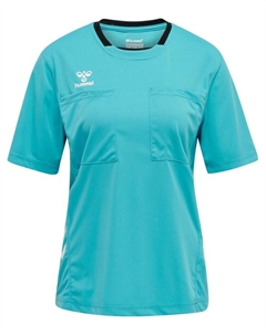 Функциональная рубашка Klettverschluss T-Shirt S/S Hmlreferee Multisport Damen, цвет SCUBA BLUE Hummel