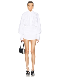 Платье-рубашка из поплина Monot, белый Mônot