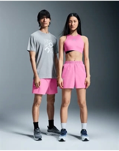 Шорты, розовый On running