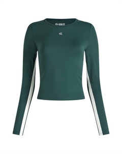 Топ с длинными рукавами Abby Active, зеленый 4th & reckless