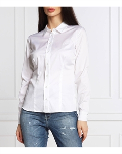 Рубашка cate slim fit, белый Guess