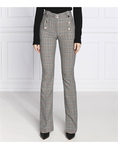 Брюки flare fit, серый Liu jo