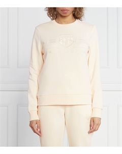 Толстовка REG TONAL SHIELD Regular Fit, кремовый Gant