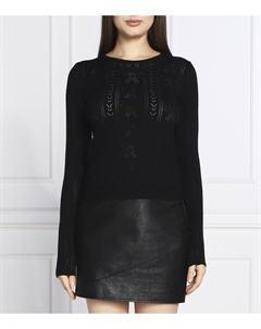 Свитер slim fit, черный Liu jo