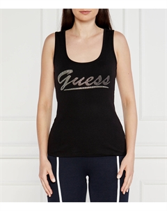 Топ Slim Fit, черный Guess
