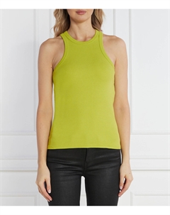 Топ Classic Tank Slim Fit, лаймовый Hugo